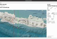 Gempa Magnitudo 2,8 Guncang Barat Daya Cilacap, Tidak Berpotensi Tsunami