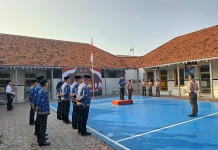 Upacara Kebangsaan Jadi Media Pembinaan Warga Binaan Lapas Brebes