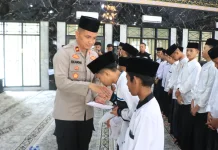 Doa Bersama dan  Santunan Anak Yatim Wujud Kepedulian Polres Tegal