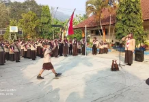 SDN 2 Papringan Banyumas Terima 24 Anggota Baru Pramuka Siaga