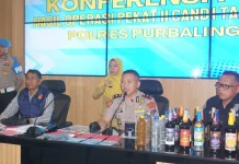 Polres Purbalingga Ungkap Kasus Narkotika dan Minuman Keras Selama Operasi Pekat