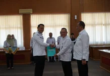 Bupati Purbalingga Lantik Staf Ahli Bupati Bidang Perekonomian dan Pembangunan