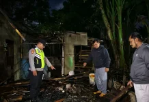 Polisi Periksa Kebakaran Rumah di Kutasari, Diduga Api Berasal dari Tungku