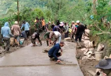 Gotong Royong Jadi Modal Sosial Pembangunan Desa di Banjarnegara