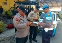 Polsek Dukuhturi Gelar Operasi Gaktibplin, Perkuat Disiplin & Profesionalisme