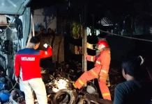 Bengkel di Bantarsari Hampir Ludes Terbakar, Diduga karena Bakar Sampah