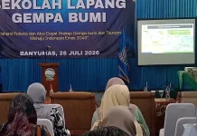 BMKG Gelar Sekolah Lapang Gempa Bumi di Banyumas, Warga Dibekali Mitigasi
