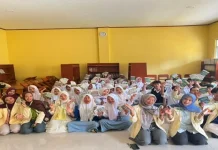 Mahasiswa KKN Gelar Sosialisasi PMB di SMK KH Ahmad Dahlan Desa Kutabima