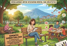 Menggambar Dinilai Efektif Jaga Kesehatan Mental dan Kreativitas