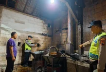 Dapur Produksi Keripik Singkong di Buayan Terbakar, Kerugian Capai Rp10 Juta