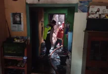 Rumah Warga Kebakaran, Polsek Mrebet Turun Tangan