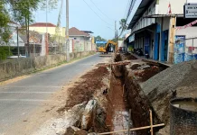 Antisipasi Banjir, Drainase Jalan Watugede Purwokerto Timur Mulai Diperbaiki