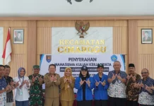 Mahasiswa UNWIKU Resmi Diterjunkan KKN Angkatan Ke-52 di Cimanggu Cilacap