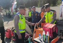 Polres Purbalingga Gelar Apel Kesiapan Personel dan Sarpras Hadapi Karhutla