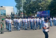 Jelang HUT Ke-81 RI, Calon Paskibraka Banyumas Jalani Diklat Intensif