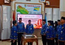 17 Pejabat Pemkab Cilacap Dilantik, Ammy: Tak Gunakan Pendekatan Politik