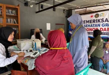Sambut HUT RI, Lapas Brebes Gelar Cek Kesehatan Gratis bagi Keluarga Warga Binaan