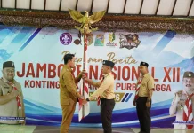 Lepas 40 Pramuka ke Jamnas XII 2026, Bupati: Jaga Nama Baik Daerah