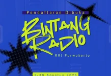 RRI Purwokerto Buka Pendaftaran Bintang Radio 2026