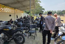 Pastikan Kendaraan Siap Digunakan, Polres Tegal Rutin Lakukan Perawatan