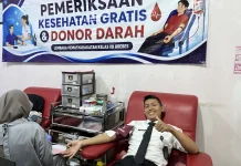 Sambut HUT RI, Lapas Brebes Gelar Bakti Sosial Donor Darah