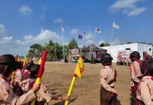 Kwartir Sampang Rayakan Hari Pramuka ke-65 Lewat Raimuna