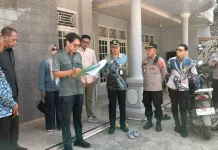 Polri Amankan Proses Konstatering Pengadilan Negeri Slawi di Adiwerna