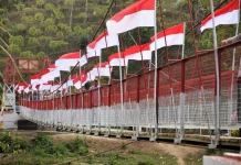 Jembatan Garuda di Darmakradenan Banyumas Resmi Dibuka, Akses Warga Lebih Mudah