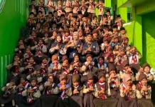 Pembinaan Karakter Siswa MI Mambaul Ulum Ketanda melalui Pramuka