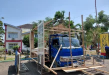 Karnaval Kemerdekaan Cilacap 2026, Vendor Berpacu dengan Waktu Siapkan Mobil Hias