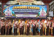 Jambore Cabang Kebumen 2026 Resmi Ditutup, Bupati: Bentuk Karakter Mandiri