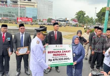 Baznas Banyumas Salurkan Zakat Merdeka kepada 97 Penerima Manfaat