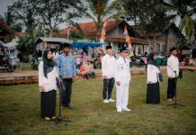 KKN UNUGHA Bantu Sukseskan Upacara HUT RI ke-81 di Sidamulya
