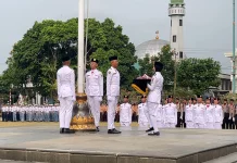 Kerja Keras Antar Nasywa Jadi Pembawa Baki Paskibra Tingkat Kabupaten