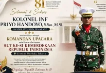 Dari Purwokerto, Priyo Handoyo Pimpin Upacara di Istana