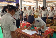 Lapas Brebes Gelar Pelantikan dan Pisah Sambut Kasi Binadik dan Giatja