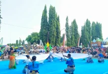 Pesan Bijak Gunakan Air dan Jaga Alam Warnai Purbalingga Carnival HUT RI
