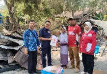 PMI Kabupaten Tegal Salurkan Bantuan untuk Korban Kebakaran di Pangkah