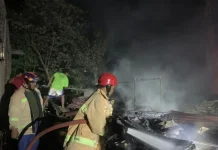 Diduga Lupa Matikan Stop Kontak, Rumah di Kroya Terbakar