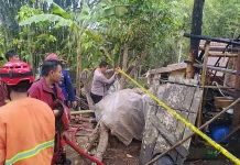 Kebakaran Rumah di Desa Blater, Polisi Lakukan Pemeriksaan
