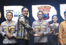 Kapolres Tegal Raih Apresiasi Pemimpin Daerah Awards 2026 Pelayanan Publik