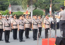 Polres Tegal Perkuat Semangat Pengabdian melalui Sertijab dan Kenaikan Pangkat