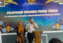 Lapas Brebes Lepas Pegawai Terbaik ke Masa Purna Tugas