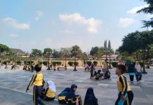 Warga Nilai RTH Alun-Alun Purwokerto Nyaman, Fasilitas Perlu Ditingkatkan
