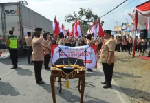 ETK Kwarda Jateng 2026 Tiba di Banyumas, Disambut Meriah Masyarakat