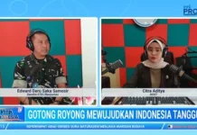 Gotong Royong Mewujudkan Indonesia Tangguh, Warga Diminta Tak Mudah Terpecah