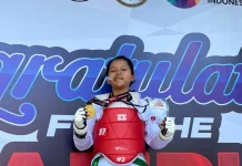Alifa Bilqis Fadilah Raih Medali Emas, Juara 1 Taekwondo Challenge Piala KONI Pusat