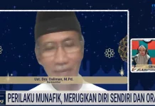 Perilaku Munafik Merugikan Diri Sendiri dan Orang Lain
