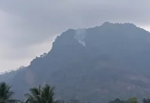 Polsek Bobotsari Bersama Tim Gabungan Pastikan Titik Api di Gunung Plana Padam