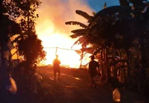 Pabrik Penyulingan Minyak Kayu Putih di Kawunganten Terbakar